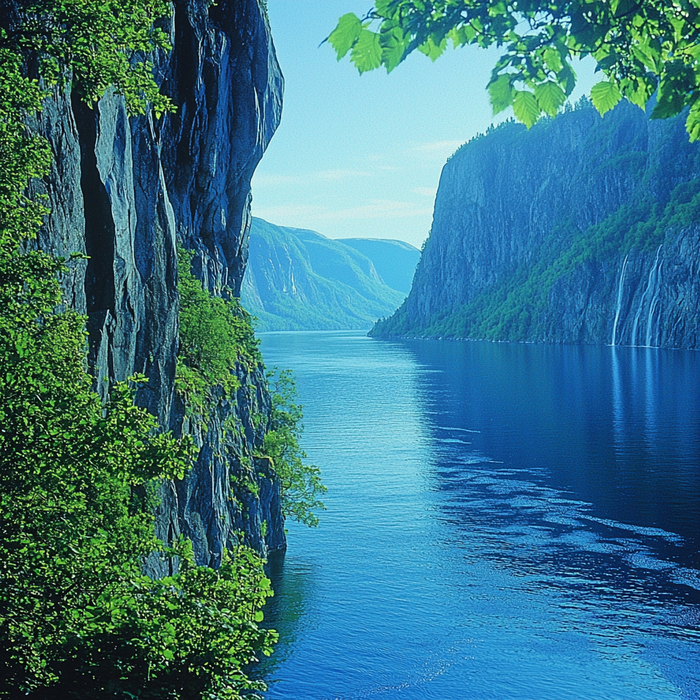 Sognefjord - Norway Paint By Color