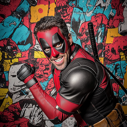 Ryan Reynolds: The Quirky King Of Comedy And Action Painting Diamond Kit