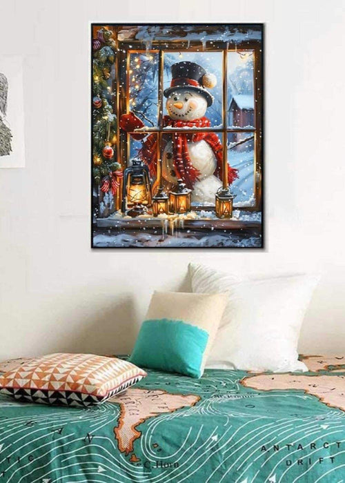 Christmas Snowman Diamond Art Kit