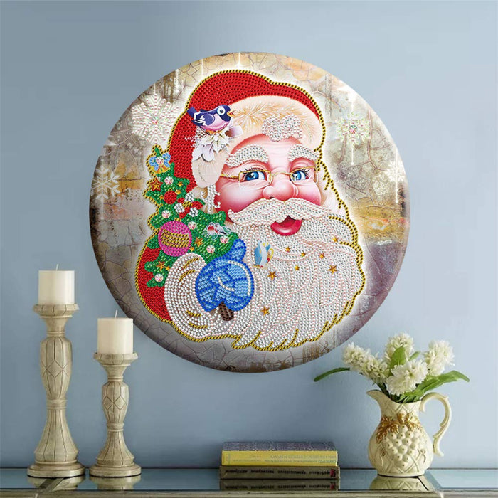 Santa Printed Diamond Painting Kit