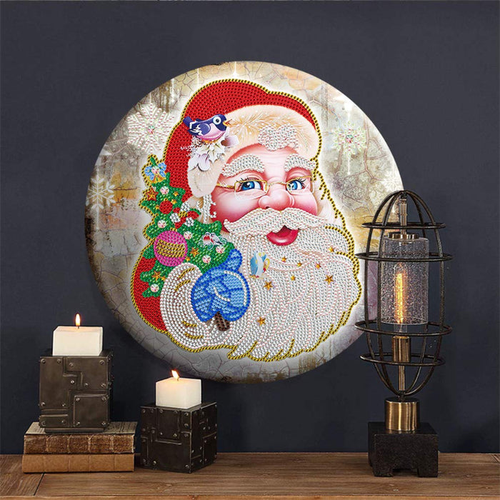 Santa Printed Diamond Painting Kit