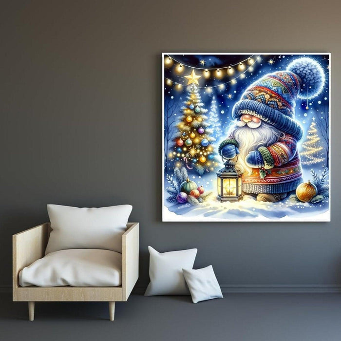 Winter Wonderland Gnome Christmas Diamond Art Kit