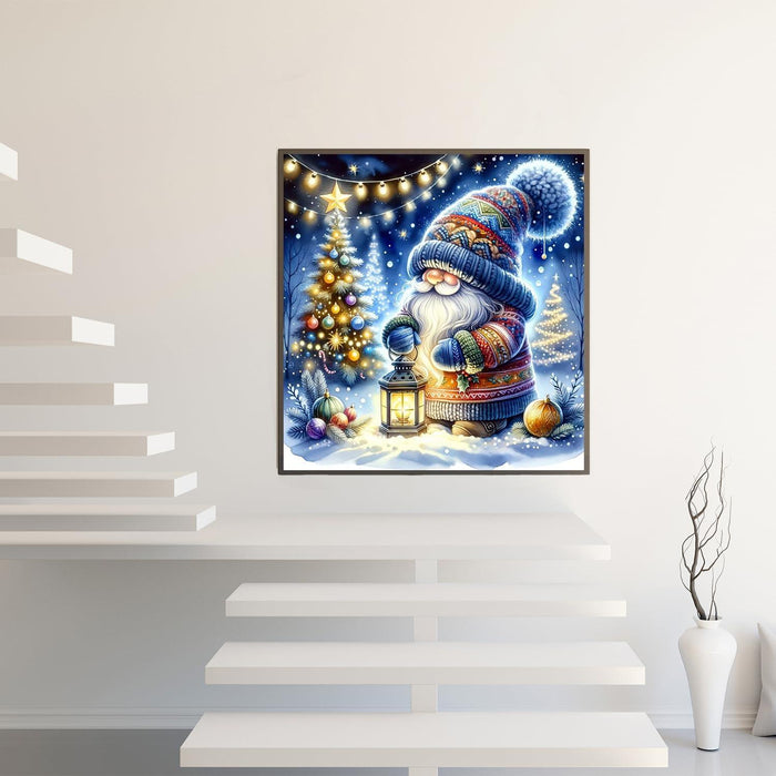 Winter Wonderland Gnome Christmas Diamond Art Kit