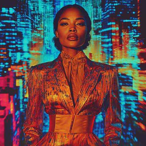 Tessa Thompson: The Bold Trailblazer DIY Paint By Diamonds
