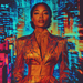 Tessa Thompson: The Bold Trailblazer DIY Paint By Diamonds