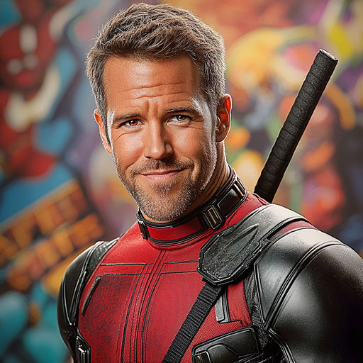 Ryan Reynolds: The Humorous Heart Of Deadpool Paint By Diamonds Art