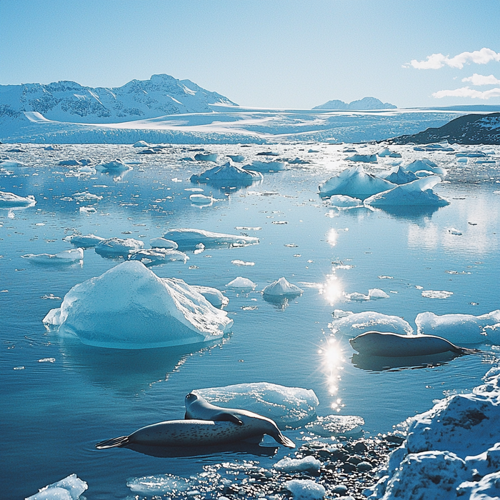 Jokulsarlon Glacier Lagoon Paint By Color