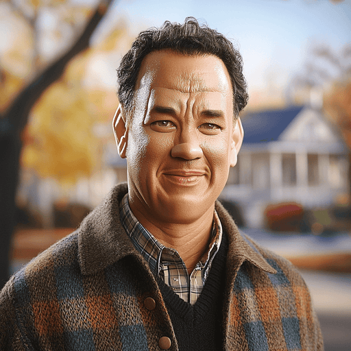 Tom Hanks: A Journey Of Heart And Humanity Paint By Color