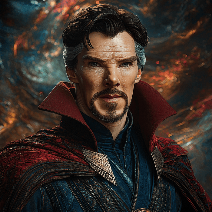 Benedict Cumberbatch: The Sorcerer Supreme's Intrigue Diamond Painting