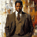 Denzel Washington: The Resilient King Of Drama Paint By Color