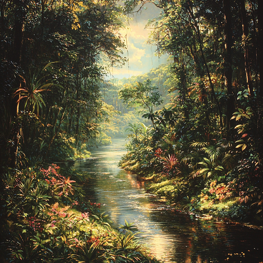 The Amazon Rainforest Diamond Painting