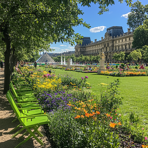 Jardin Des Tuileries Paint By Diamonds