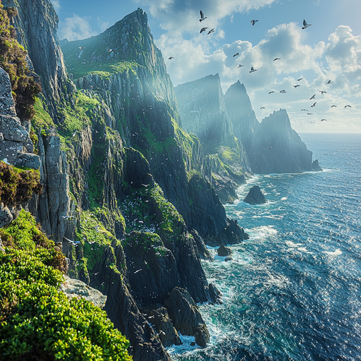 Skellig Michael - Ireland Paint By Color