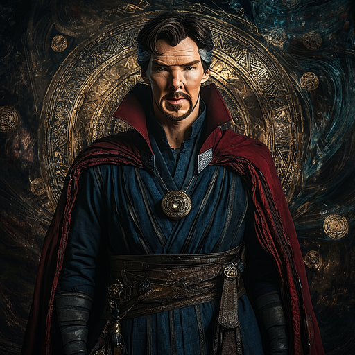 Benedict Cumberbatch: Mastering The Mind As Doctor Strange Painting By Diamonds Kit