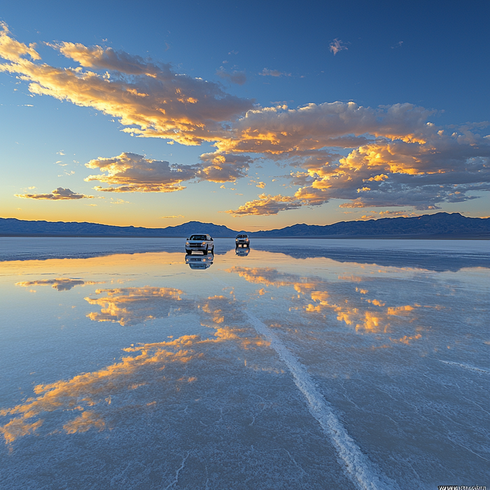 Salt Flats Of Uyuni - Bolivia DIY Paint By Diamonds