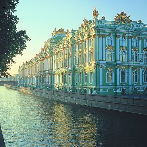 The Hermitage Museum - Saint Petersburg Diamonded Painting Kits