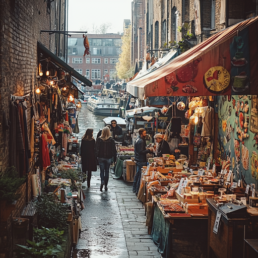 Camden Market Diamonded Painting Kits