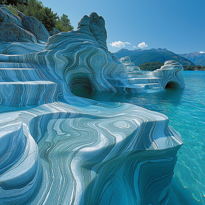 Marble Caves - Chile Painting Diamond Kit