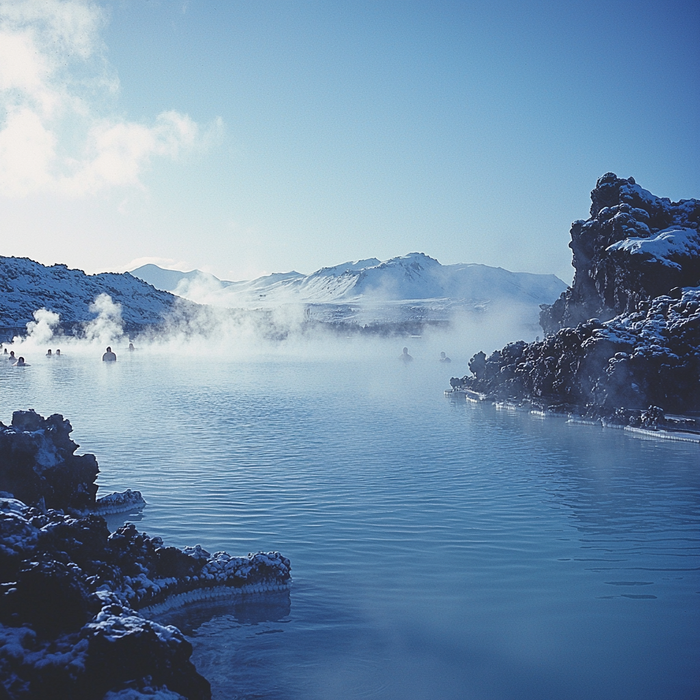 The Blue Lagoon - Reykjanes Peninsula Paint By Diamonds