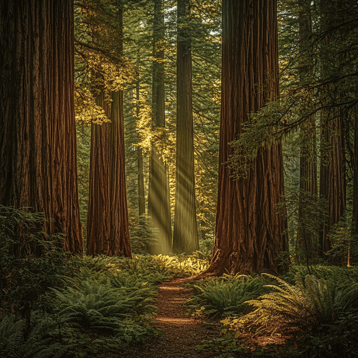 Redwood National And State Parks - California, USA Diamonded Painting Kits