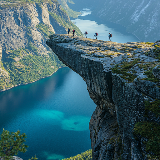 Trolltunga Paint By Diamonds