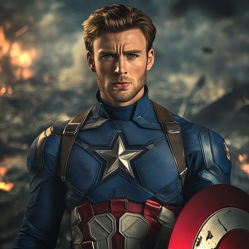 Chris Evans: Captaining The Heart Of America Paint By Diamond