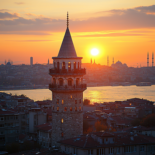 Galata Tower - Istanbul Diamonded Painting Kits