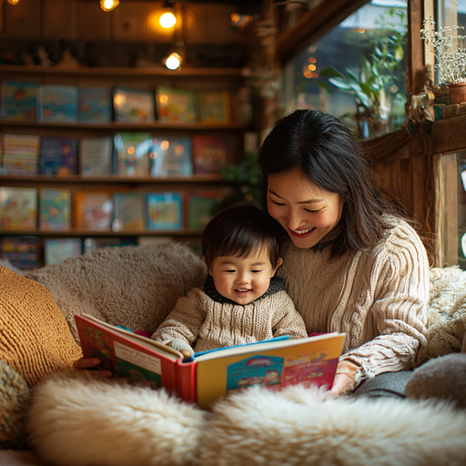 Treasured Stories: A Mother-Child Book Day Paint By Diamond