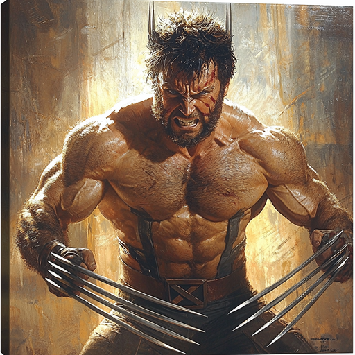 Hugh Jackman: The Musical Titan With Wolverine's Grit Paint By Diamonds