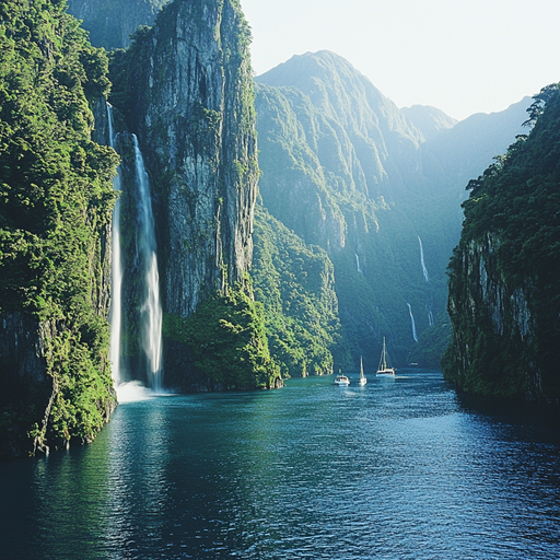 Fiordland National Park - New Zealand Diamonded Painting Kits