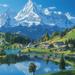 Swiss Alps - Switzerland Painting Diamond Kit