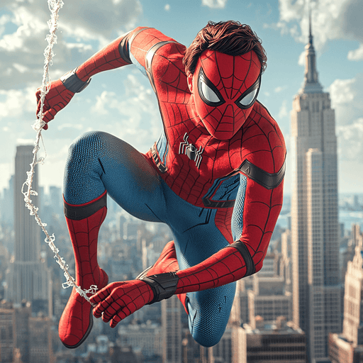 Tom Holland: Swinging Into Action With Spider-Man Paint By Diamonds Kits