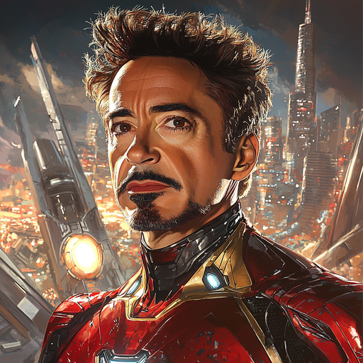 Robert Downey Jr.: The Iron Man's Legacy And Charisma Diamond Painting