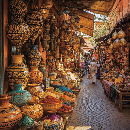 Marrakech Souks Diamonded Painting Kits