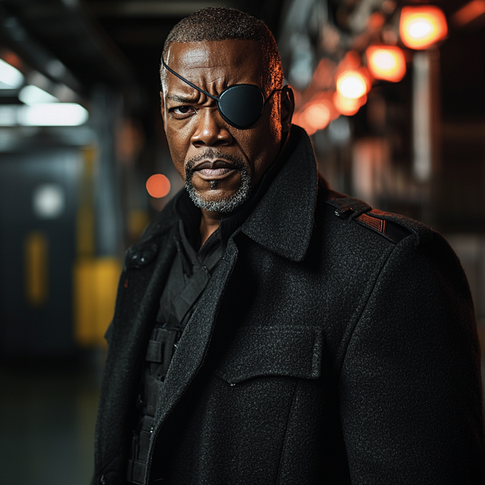 Samuel L. Jackson: Assembling Power As Nick Fury Paint By Diamonds Kits