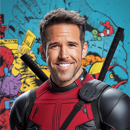 Ryan Reynolds: The Witty Hero Behind Deadpool Paint By Color