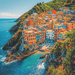 Cinque Terre - Italy Painting Diamond Kit