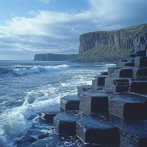 Giants Causeway - County Antrim Paint By Color