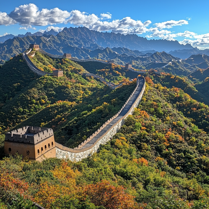 The Great Wall Of China Diamonded Painting Kits