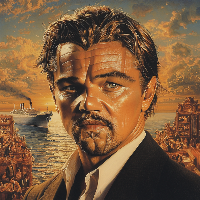 Leonardo DiCaprio: Navigating The Depths Of Titanic Dreams Paint By Diamonds Kits