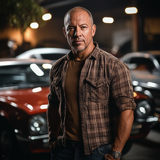 Vin Diesel: The Family Man Behind The Action Paint By Diamonds