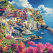 Cinque Terre Villages Diamonded Painting Kits