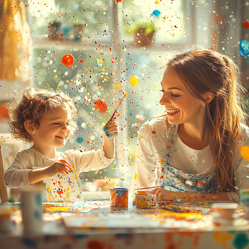 The Art Of Expression: Family Painting Day Paint By Diamond
