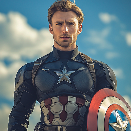 Chris Evans: Captain America’s Heartbeat Paint By Diamonds Kits