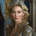 Cate Blanchett: Embracing Royalty And Rebellion Painting By Diamonds Kit