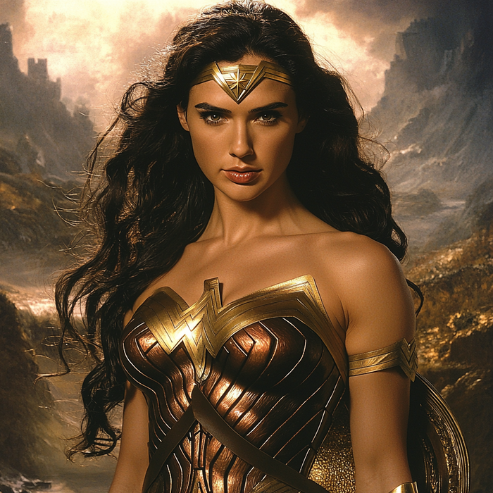 Gal Gadot: The Warrior Spirit Of Wonder Woman Paint By Diamonds Kits