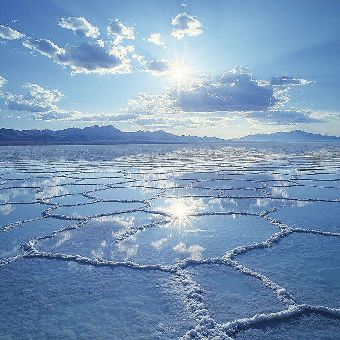 Salar De Uyuni - Uyuni Paint By Diamonds