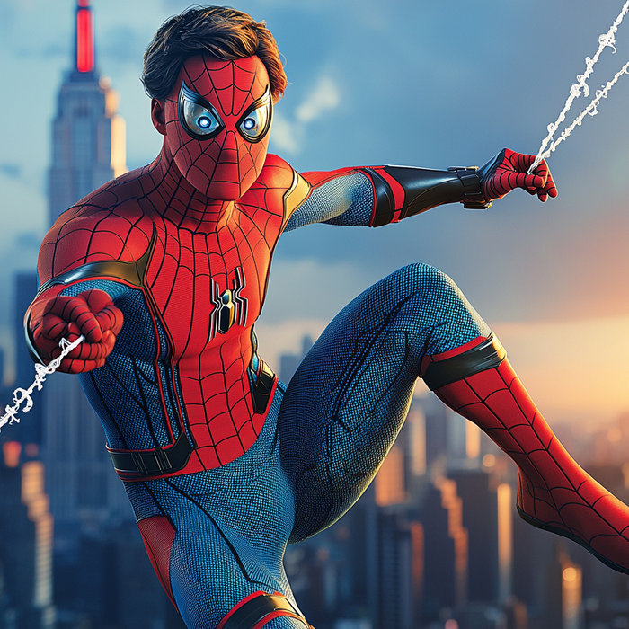 Tom Holland: Spinning The Web Of The Young Spider-Man Diamond Painting