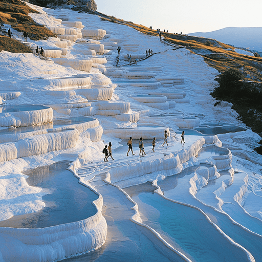 Pamukkale - Turkey Diamonded Painting Kits