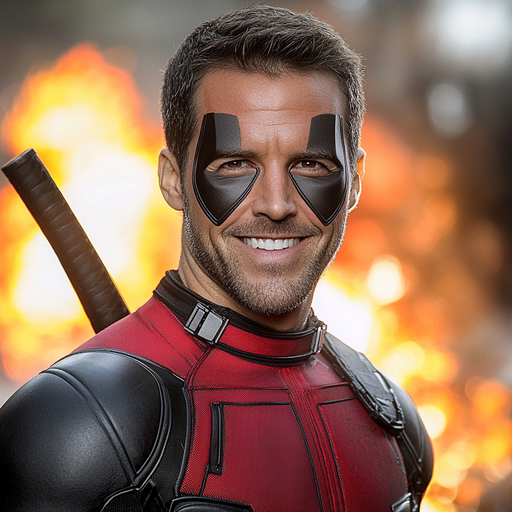 Ryan Reynolds: The Merc With A Quip Diamond Painting